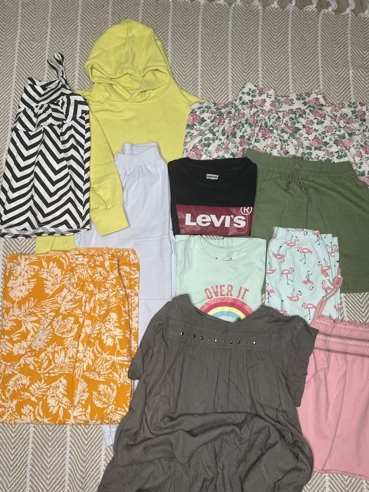 Pakiet dziewczęcy 12 szt- 134cm wiosna-lato