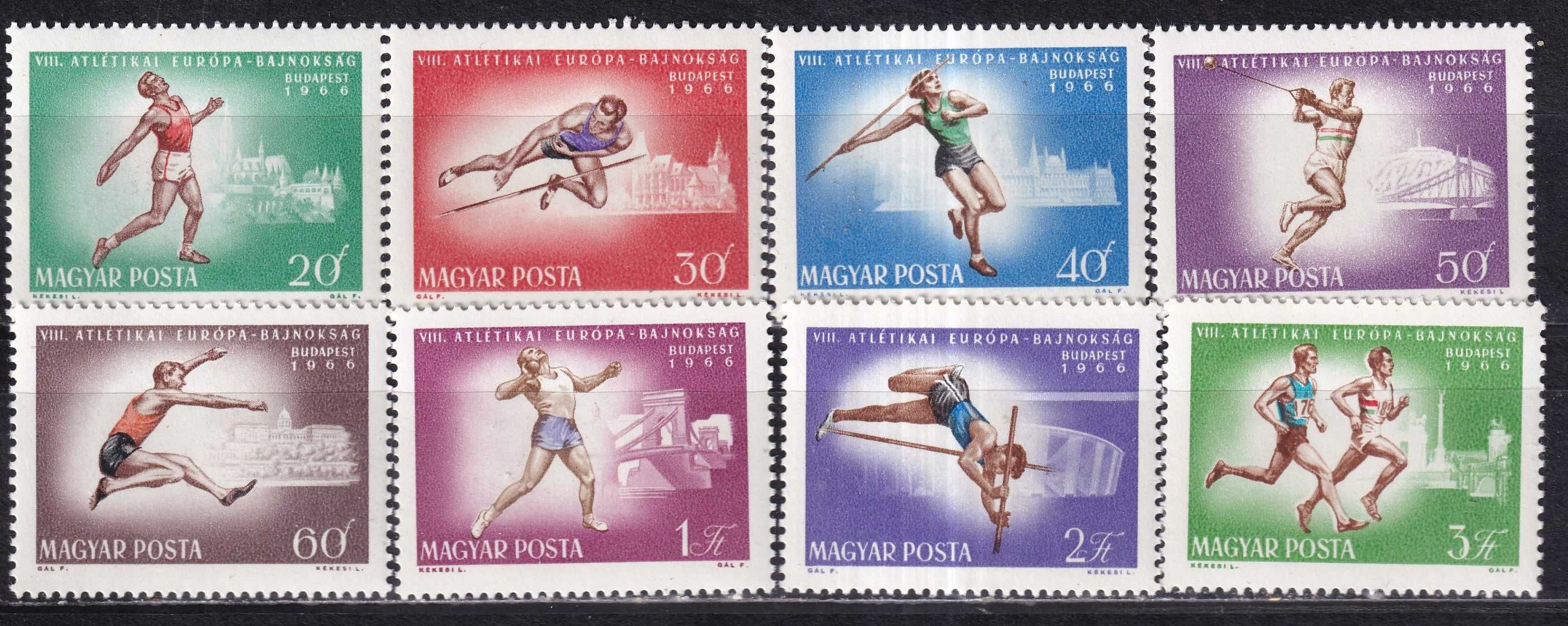 Węgry 1966 cena 3,90 zł kat.5,75€ - sport