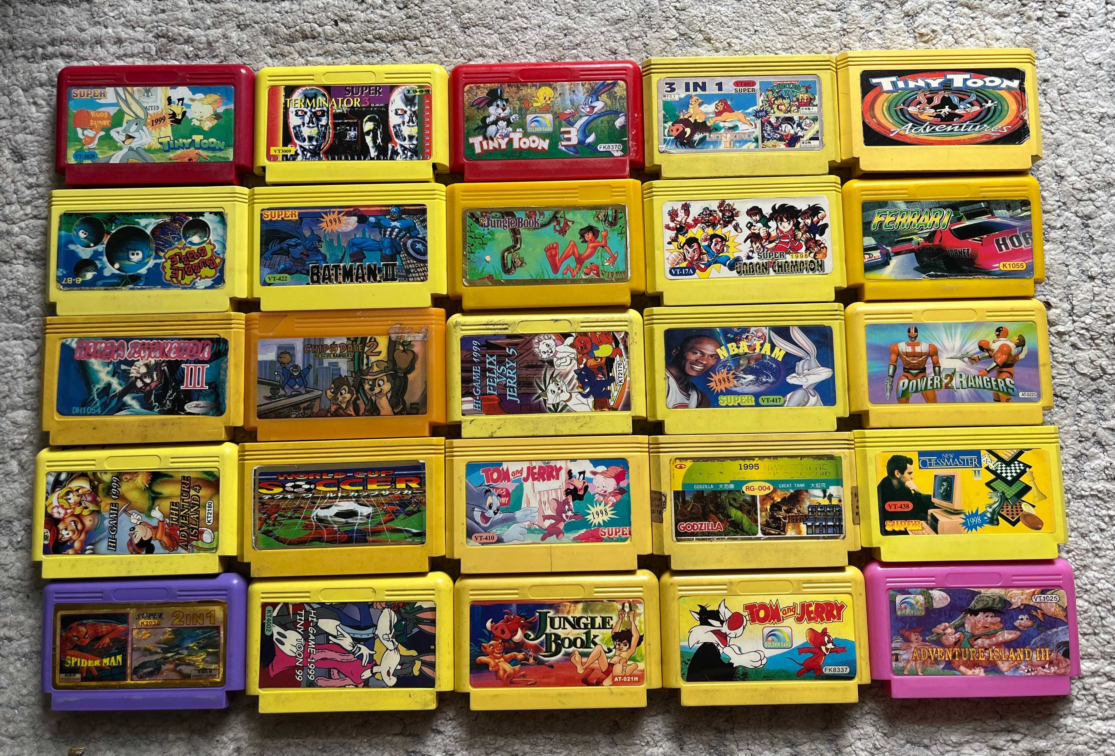 Kartridże gry Pegasus Mario Contra Tank Tetris