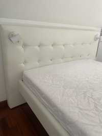 Łóżko z materacem 120cm