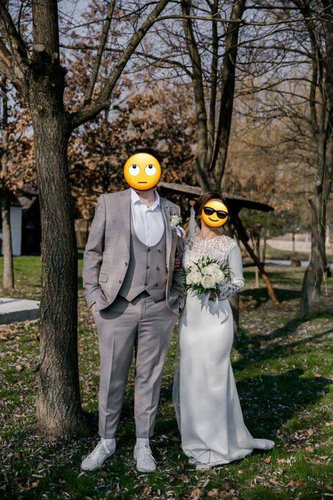 Весільна сукня біла