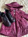Куртка + черевики Zara на дівчинку