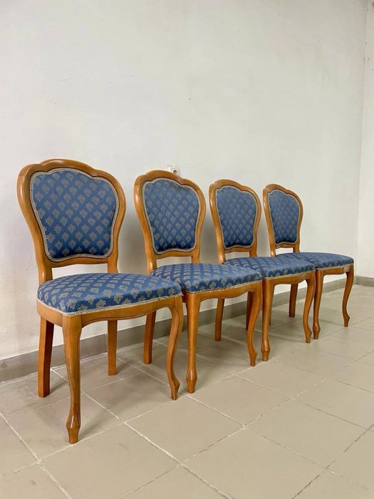 Стіл розкладний обідній дерево стол 2247 стільці стулья 2346