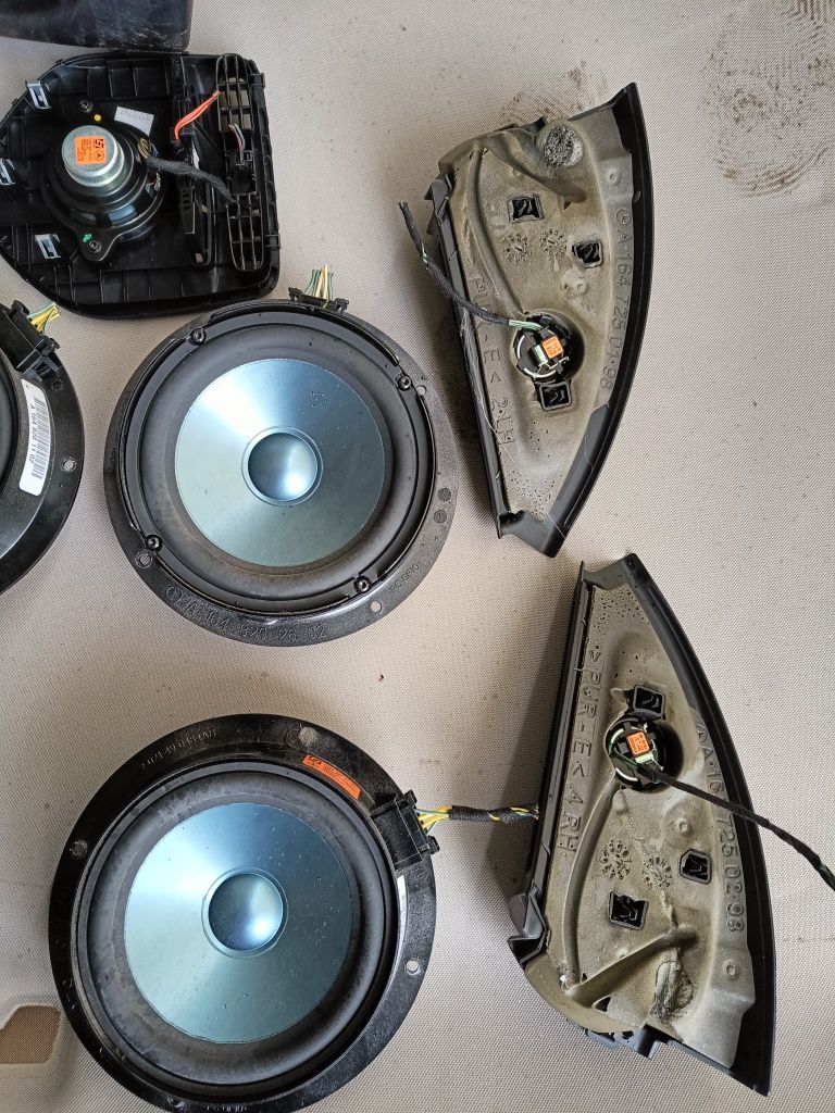 Głośniki Komplet Mercedes Benz ML W164 Logic 7 Harman Kardon Wysyłka