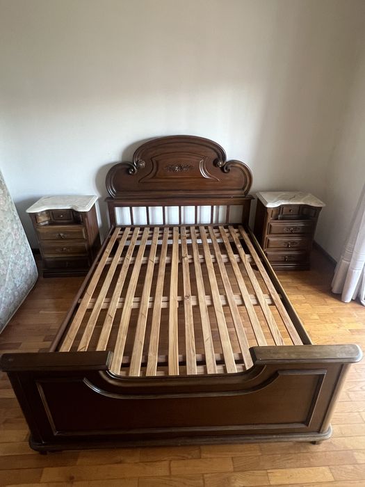 Mobilia completa com cama de casal