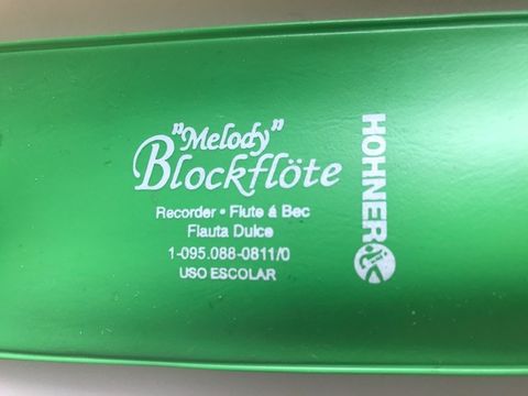 Flauta MELODY BLOCKFLOTE uso escolar