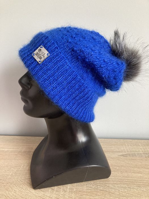 NOWA ciepła habrowa czapka na zimę