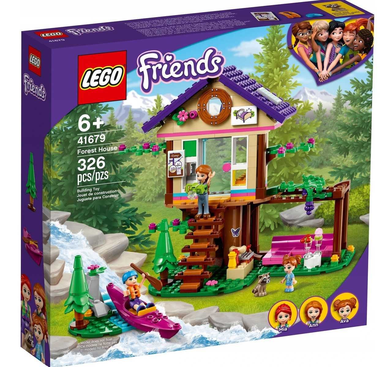 NOWE klocki LEGO Friends 41679 Leśny domek