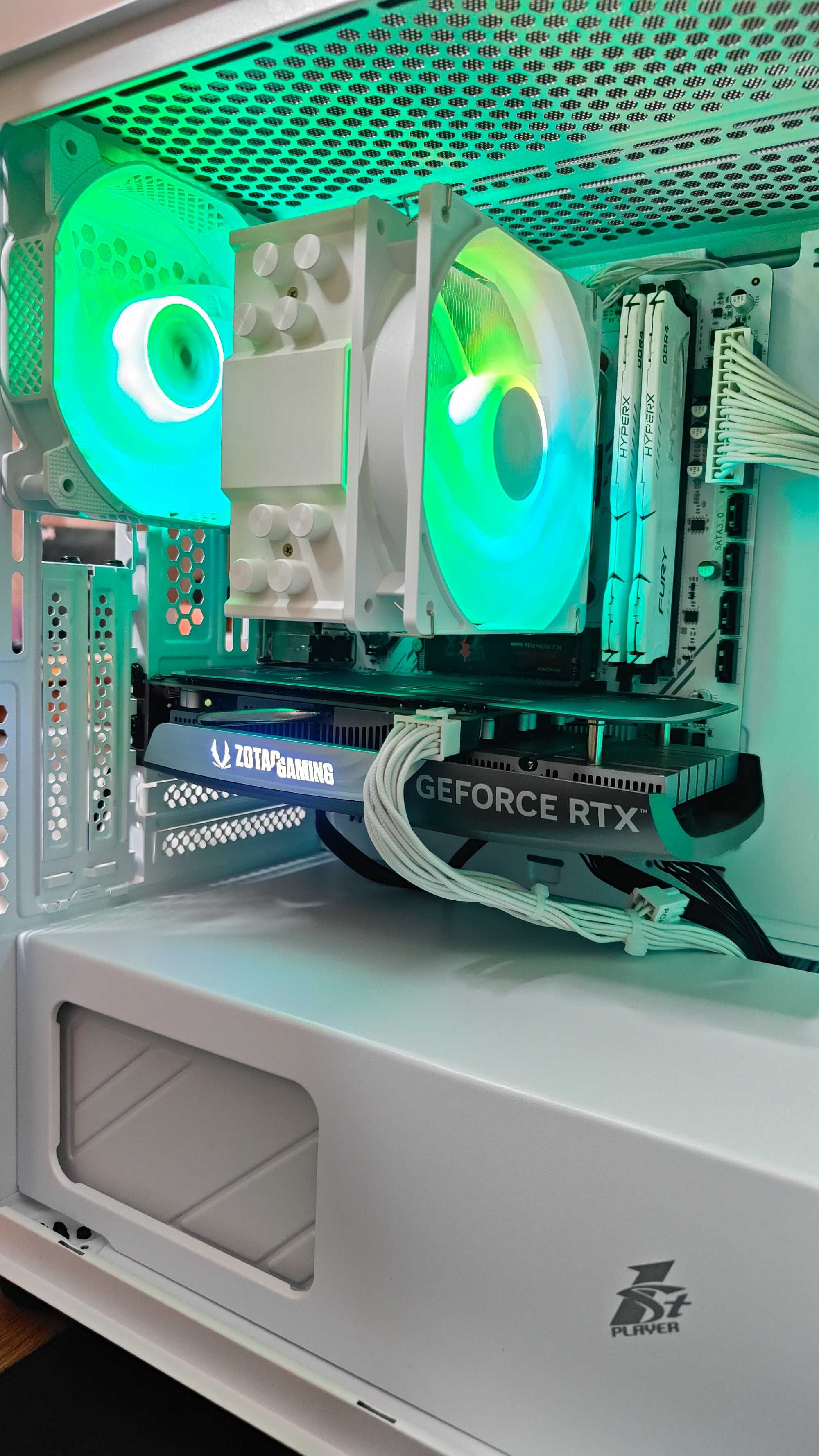 RTX4060 R5 5500 ОЗУ 32G M2 Новий Ігровий Комп'ютер Системний блок ARGB