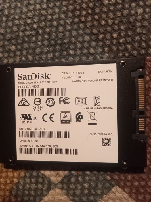 SanDisk SSD 480GB