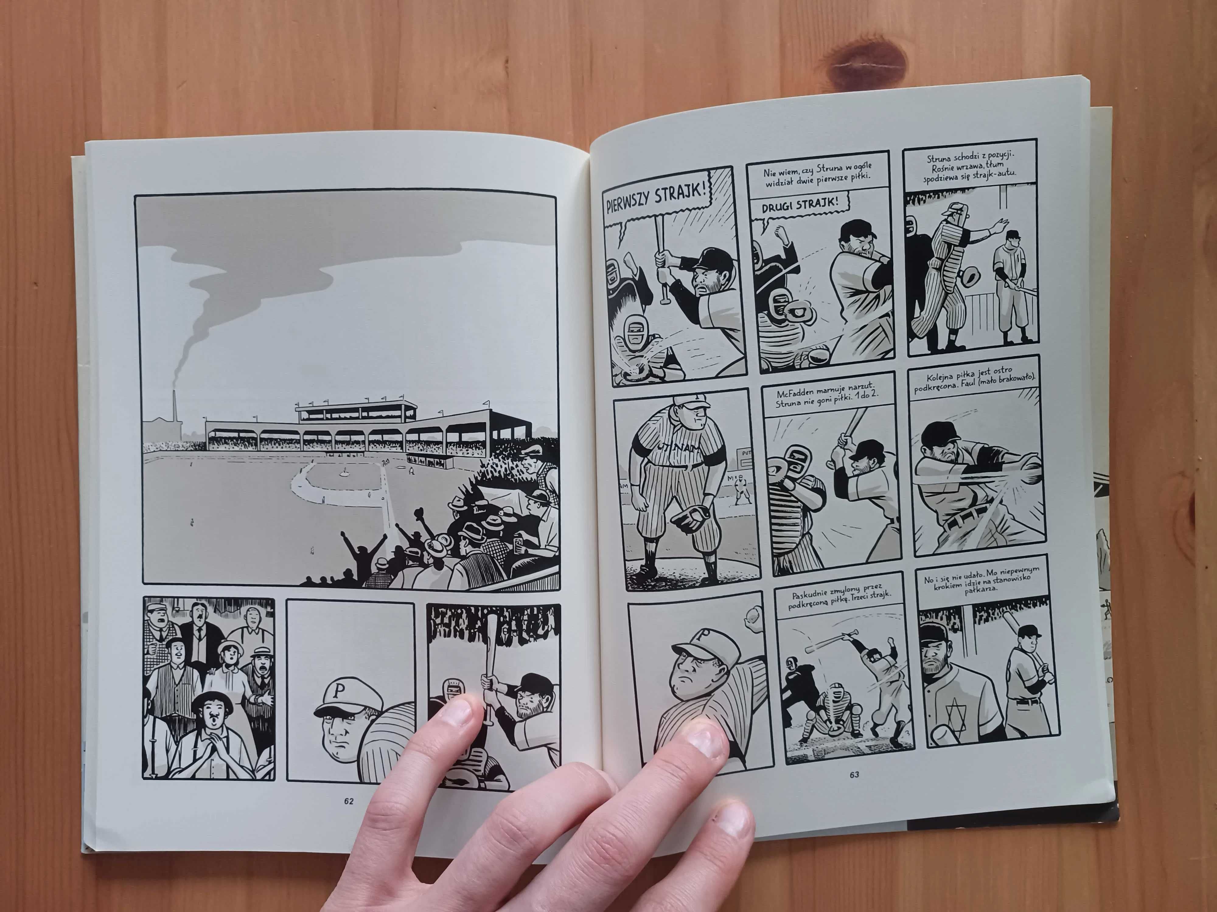 Golem & Gwiazdy Dawida James Sturm komiks