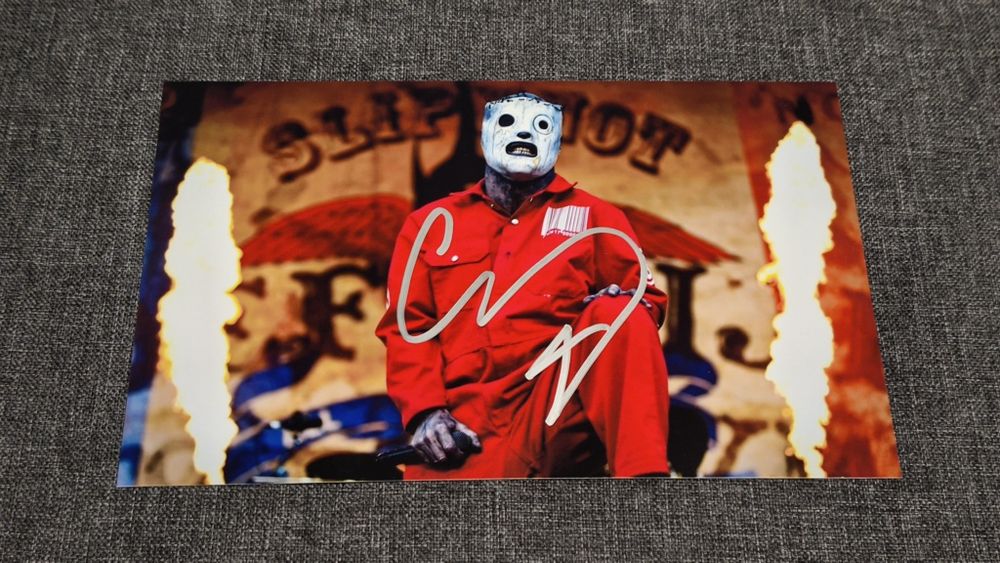 Оригинальный автограф Slipknot. Кори Тейлор. Corey Taylor. Stone Sour.