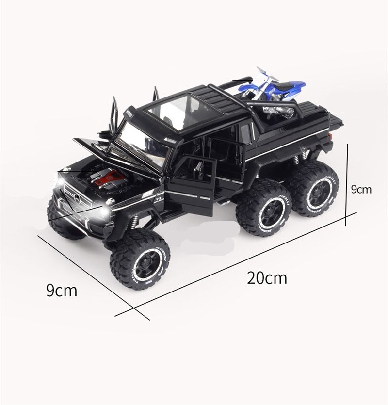 Minatura Mercedes G63 6x6 1:28