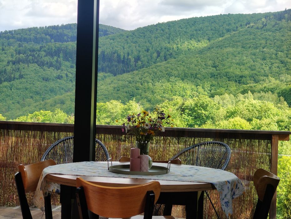 Domek w górach z balią i kominkiem – Ponad Mgłami, Laskowa