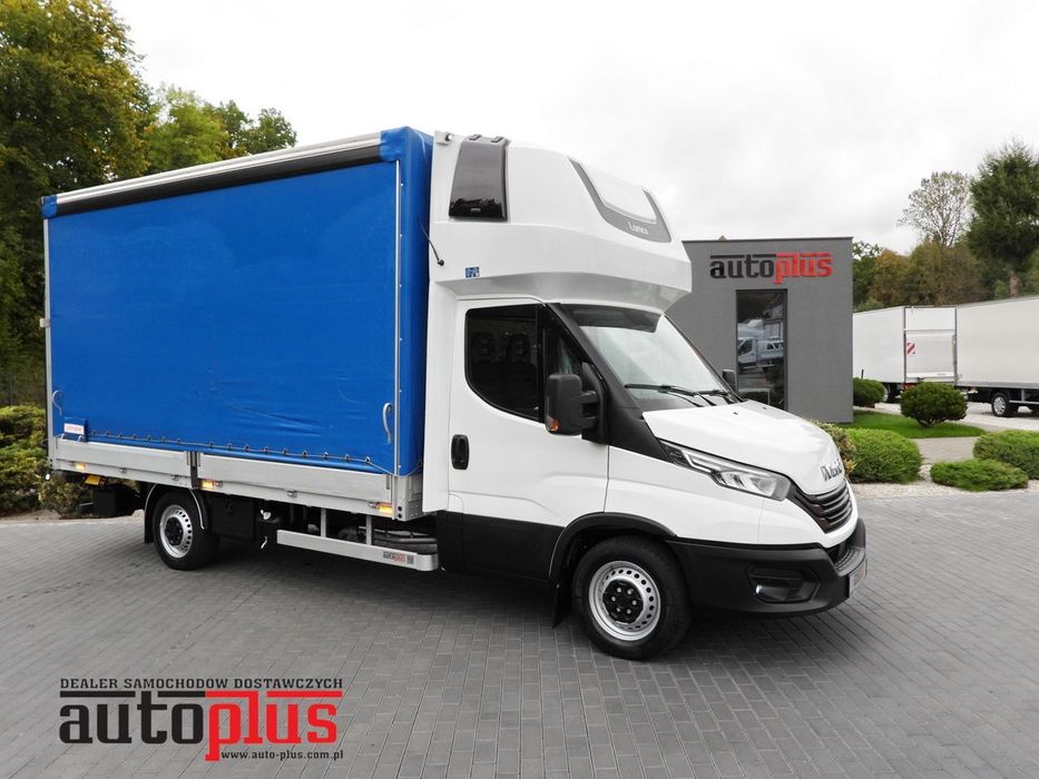 Iveco DAILY 35S18 PLANDEKA WINDA 8 PALET WEBASTO TEMPOMAT LEDY ASO KLIMATYZACJA  180KM  stan bardzo dobry, nie wymaga nakładów finansowcyh dostępny od ręki