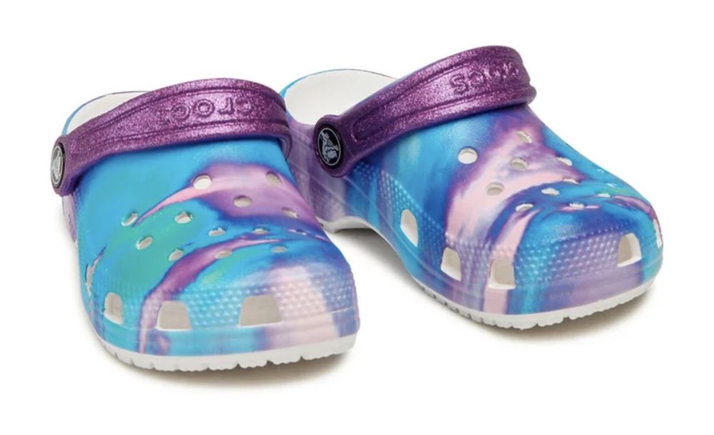 Crocs C13 Classic Out Of This World brokatowe fioletowe