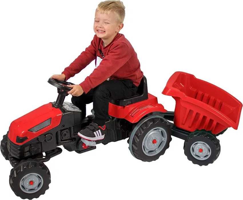 Traktorek Ogrodowy Dla Dzieci Ogromny Aż 143 Cm Długości