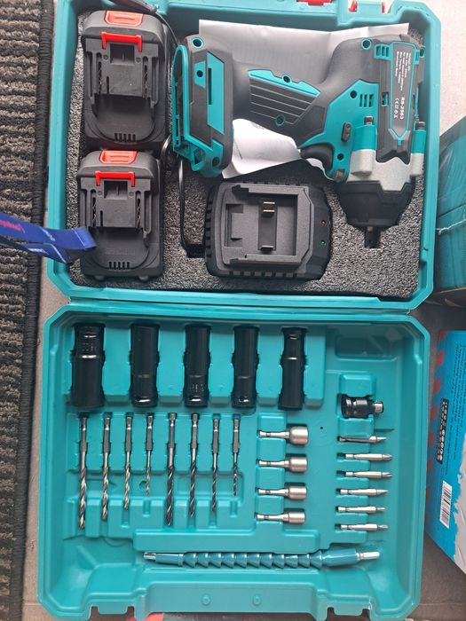 Klucz udarowy Zakrętarka  Udarowa  akumulatorowa 1100Nm najmocniejszy