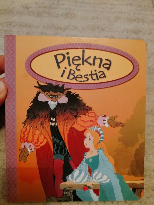 Książeczka pt "Piękna i bestia"