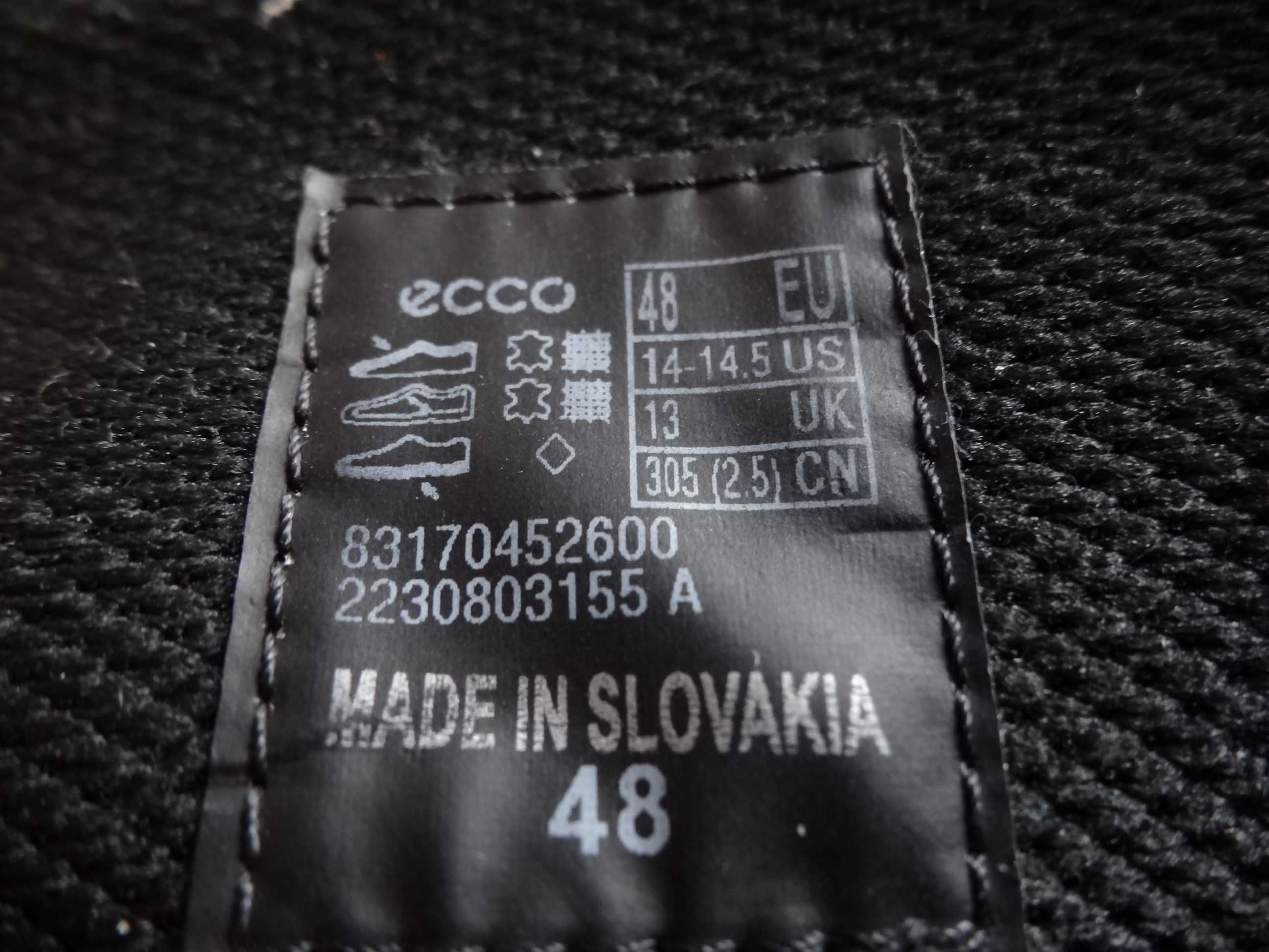 Buty ECCO TRACK 25 GTX roz 48 Gore-Tex Skóra Outdoor Trekking