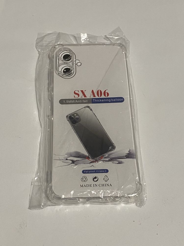 Чехол Samsung A06 / A065 Прозорий Протиударний
