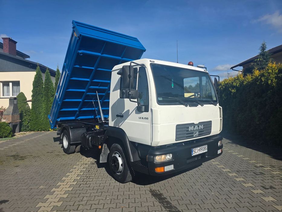 MAN LE 2000 !! Wywrot !! Blokada Mostu !! Kiper !! DMC 8400 kg !! hak