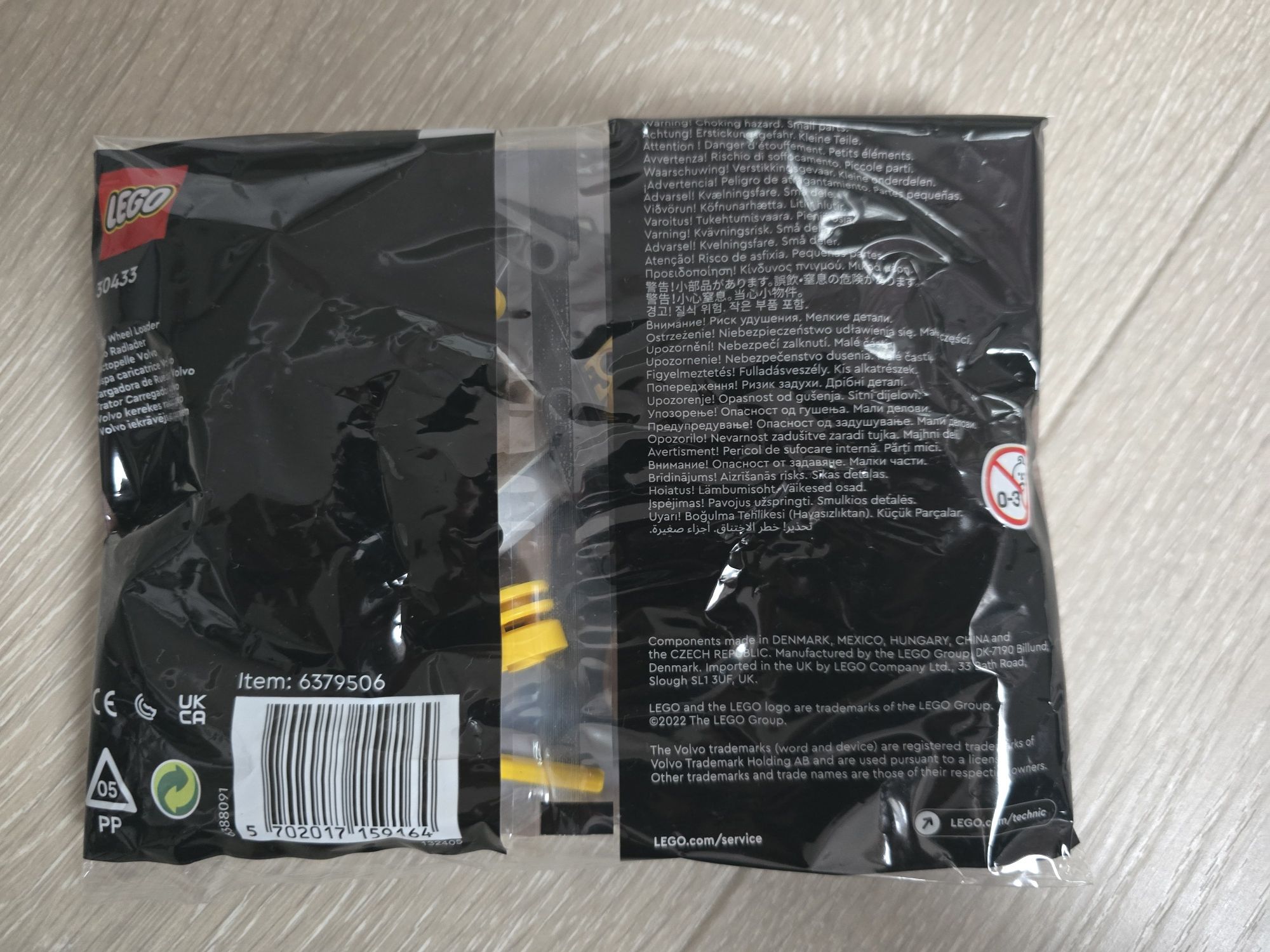 Nowy polybag LEGO 30433 Technic Ładowarka kołowa Volvo z roku 2022
