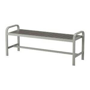 IKEA SJALLAND ławka szary 136cm