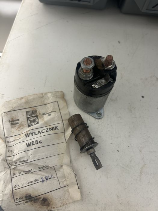 Żuk nys warszawa elektromagnes rozrusznika