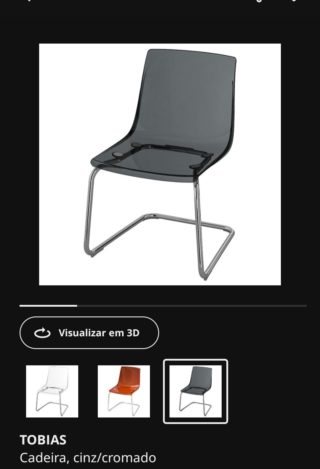 6 Cadeiras IKEA Tobias
