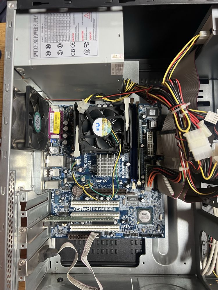 Компьютера asus p5gc-mx, intel, l4s5mg3, input, Pentium, prescott 800