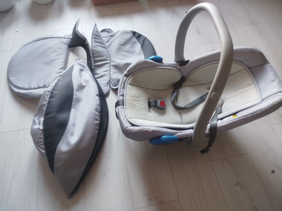 Wózek dziecięcy 3w1 Lupus Camarelo