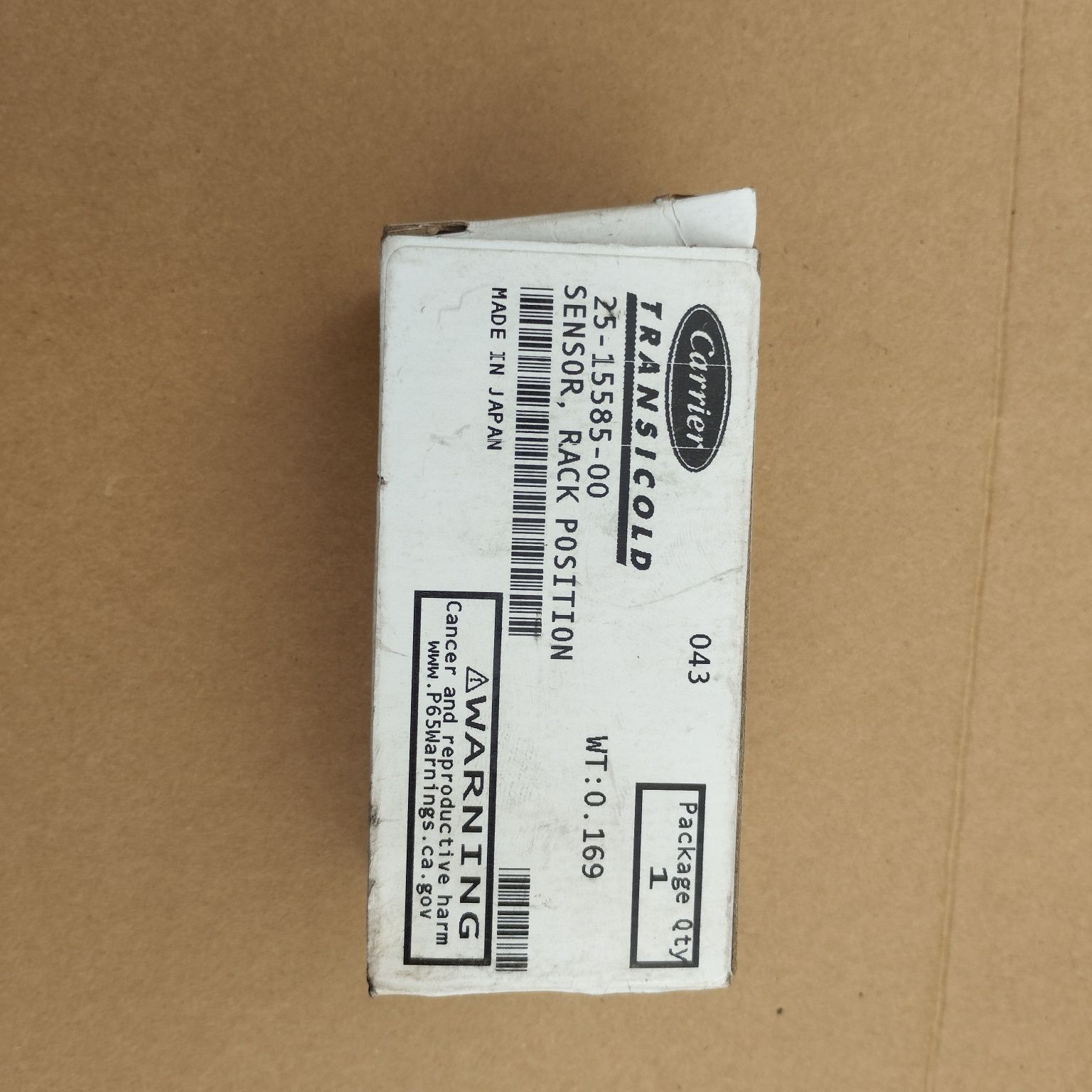 Carrier Vector HE Rack Sensor