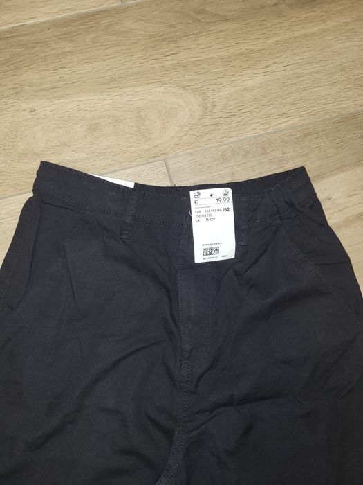 Модні широкі штани карго, джинси на 11-12 років. Фірма H&M.