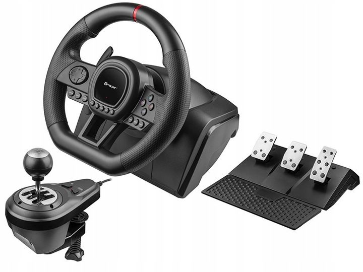 Kierownica 6w1 Pc Ps4 Ps3 Xbox One 360 Switch Pedały Biegi Tracer Simr
