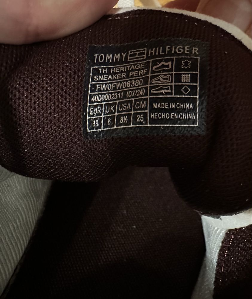 Снікерси, кросівки Tommy Hilfiger, 39 р. Оригінал