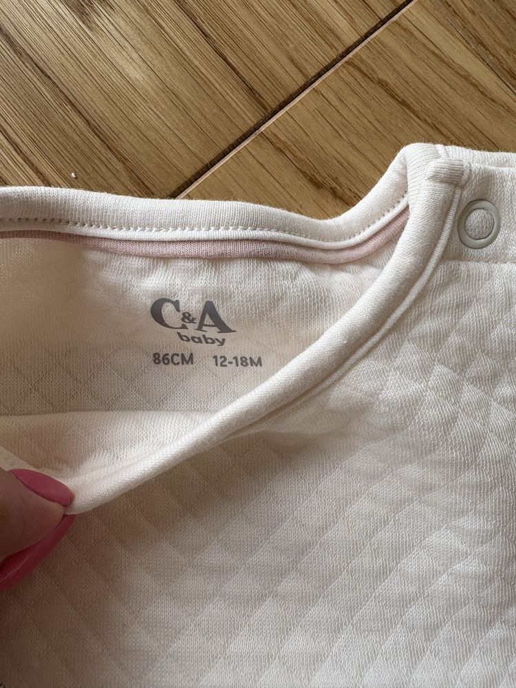 Zestaw spodnie dresowe i bluza C&A 86