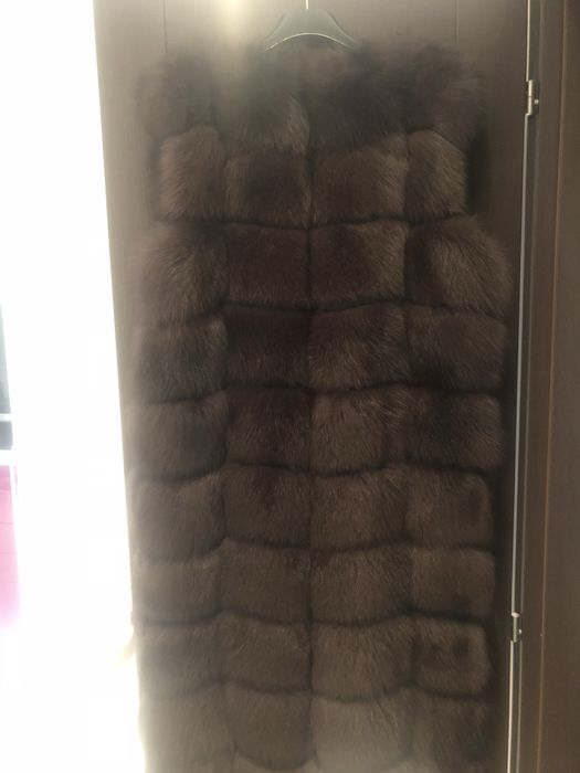 Хутряна желетка з песця