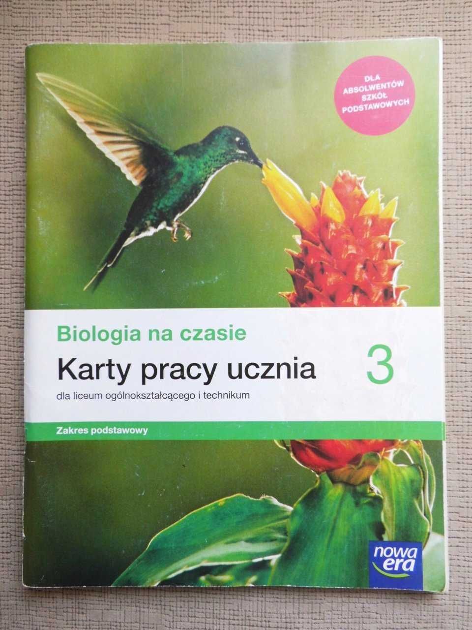 Biologia na czasie 3 - karty pracy ucznia ćwiczenia - uzupełnione