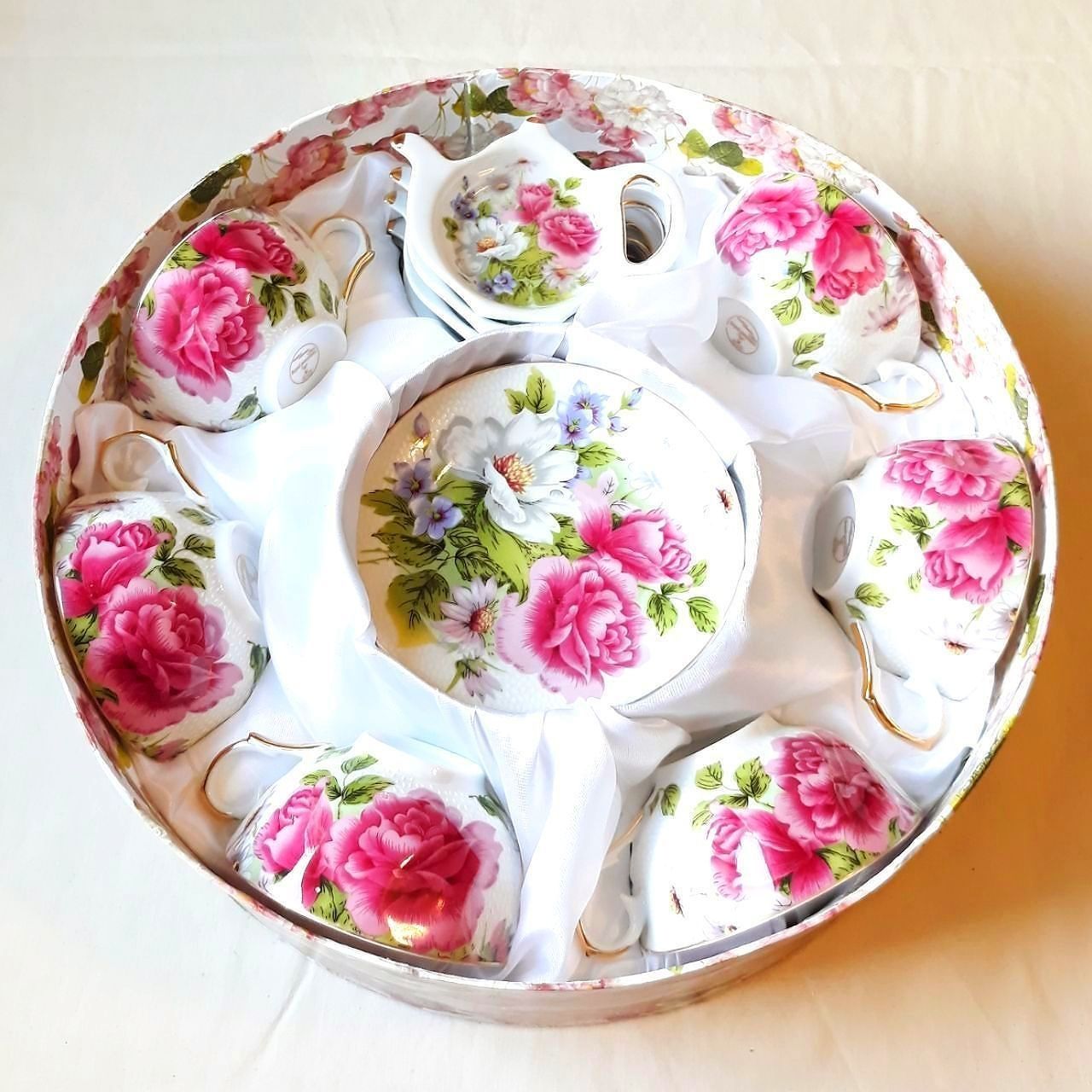Новый чайный набор на 6 персон из порцеляны Royal porcelain