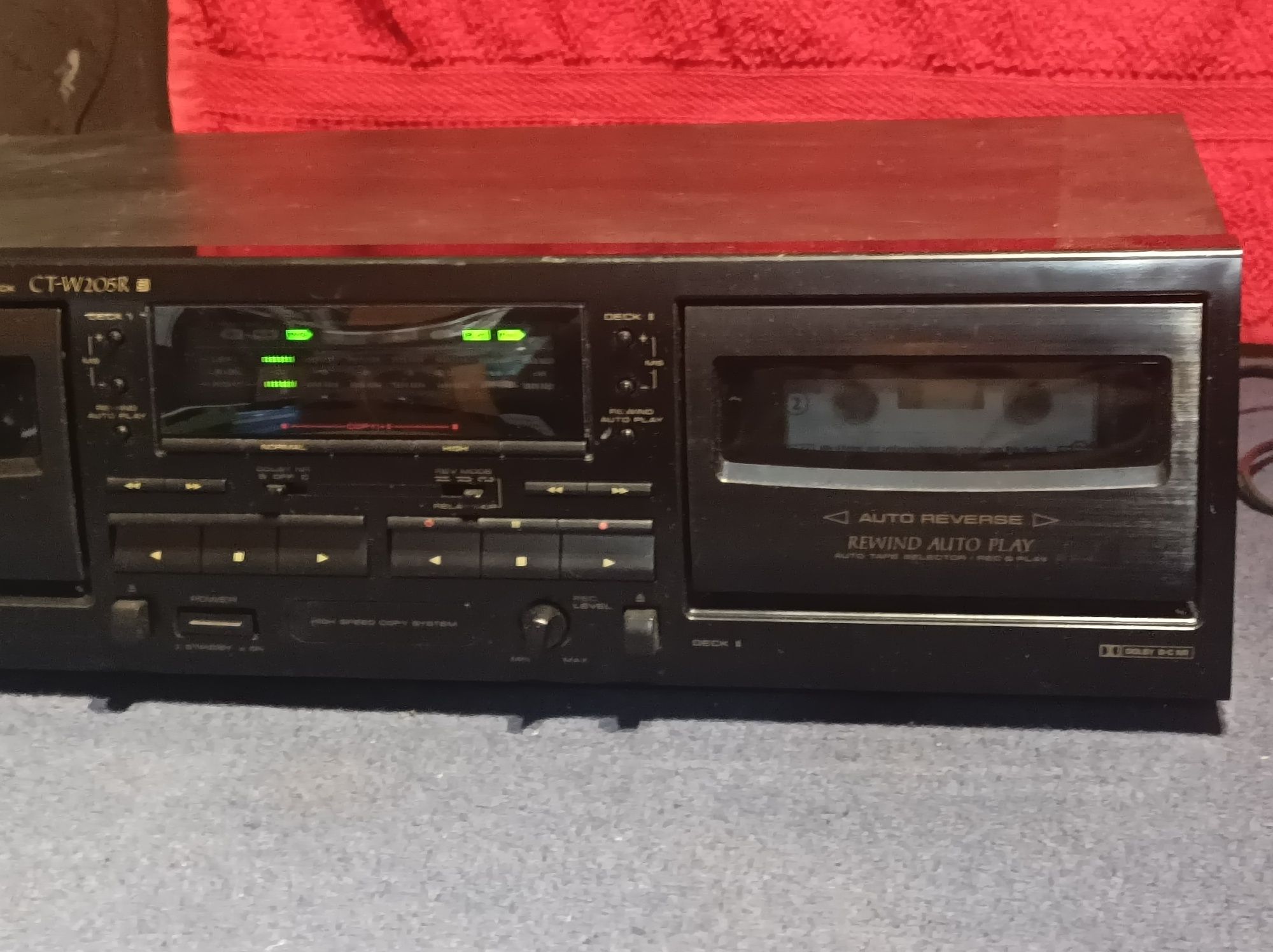 Magnetofon/Deck Pioneer mod.CT-W205R. Tanio!