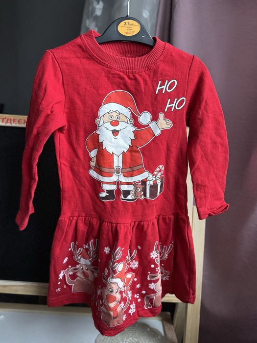 Сукня тепла на новий рік 3/4р 104р