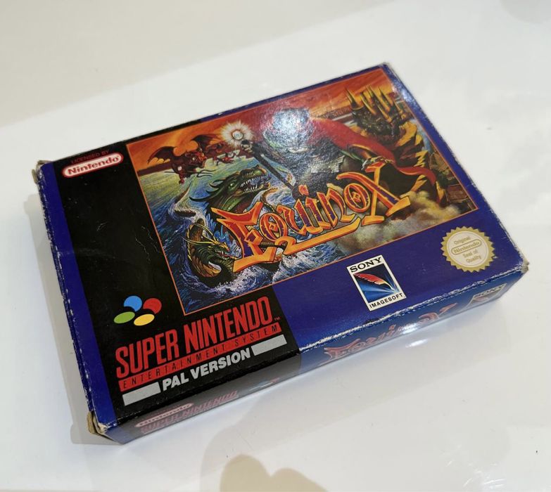 Super nintendo snes Equinox Pal versao portuguesa