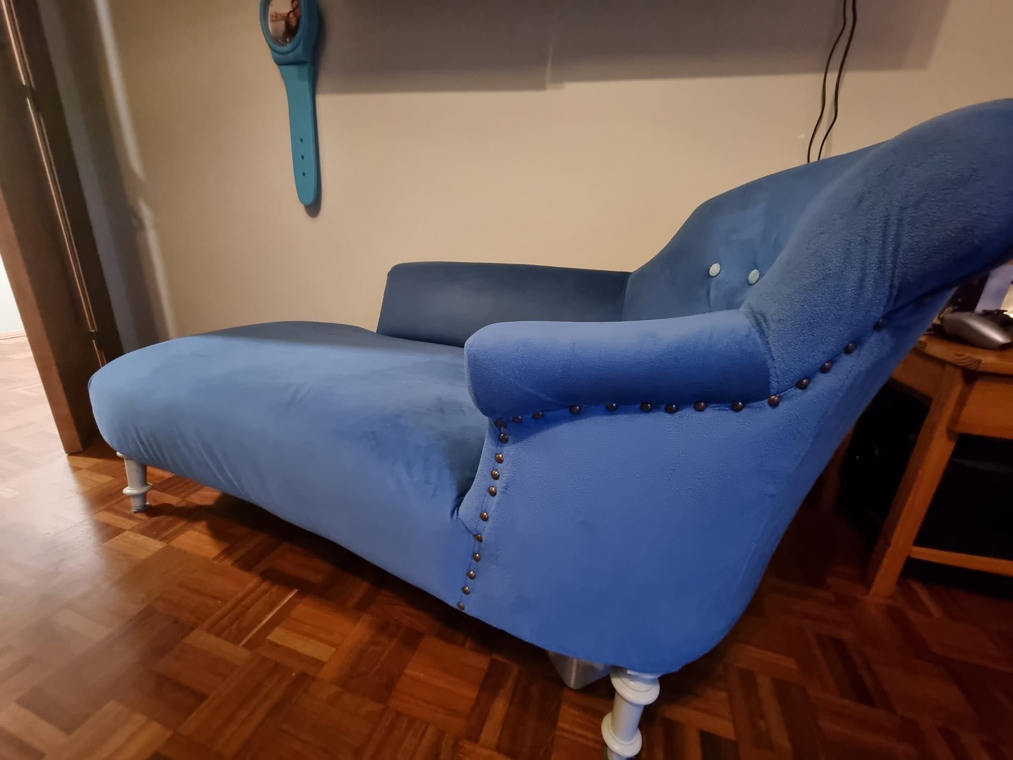 Cadeira chaise estilo clássico