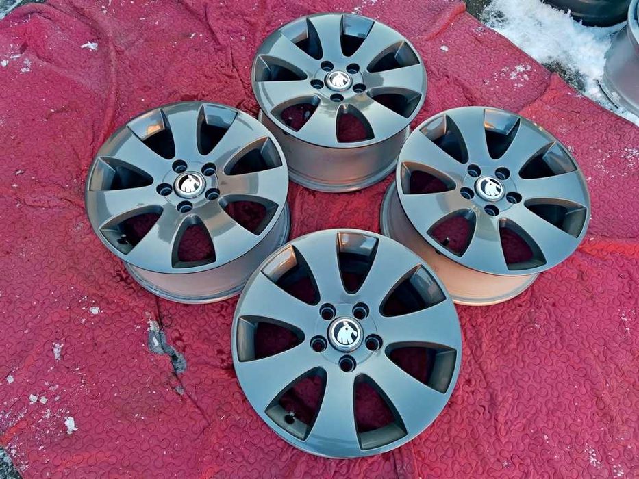 ALUFELGI 16' SKODA OCTAVIA II III Superb Yeti Karoq - ET45 - 5x112
