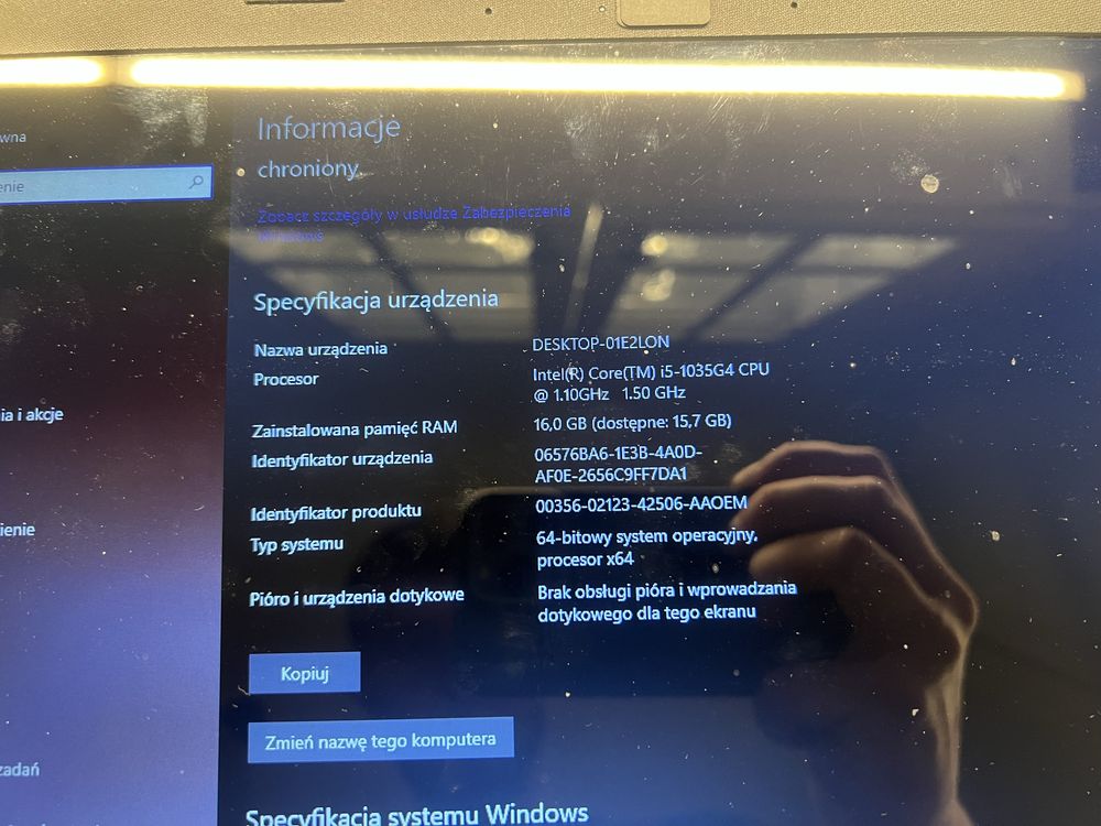 HP 14-dq1037wm i5-1035G4/ 16GB DDR4/ 512 SSD