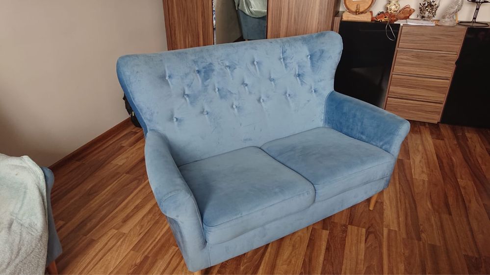 Komplet wypoczynkowy Agata Meble Amelie 2-os, 3-os sofa