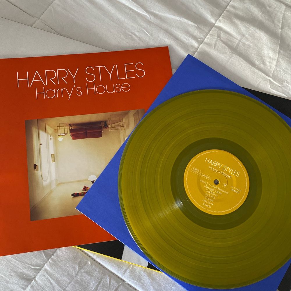 Vinil Harry Styles Harry's House amarelo