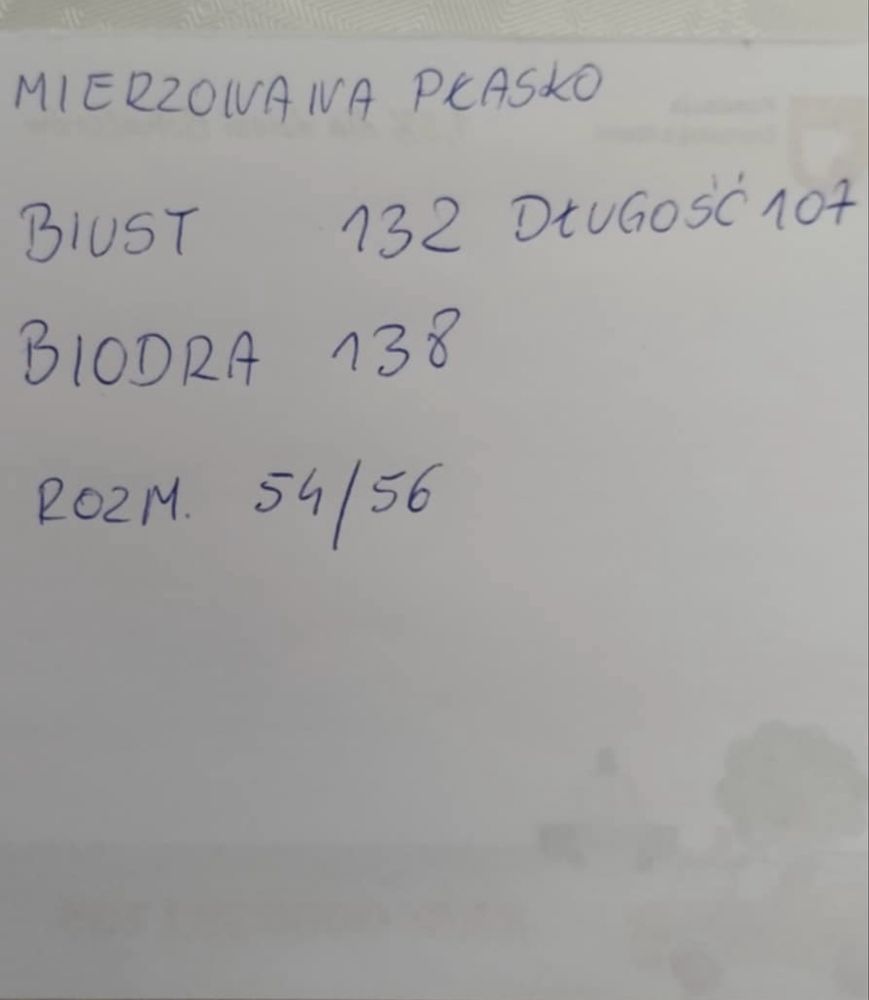 Kornkowa sukienka rozmiar 54/56