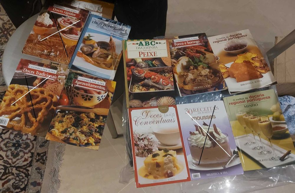 Cozinha dia a dia, varios livros